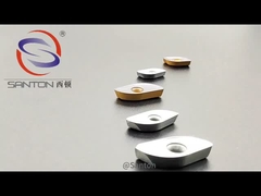 Nhập khẩu thay thế thông qua loạt hạt dao Chèn cacbua vonfram chính xác cường độ cao