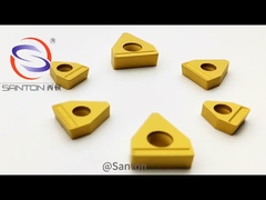 Nhập khẩu thay thế thông qua loạt hạt dao Chèn cacbua vonfram chính xác cường độ cao