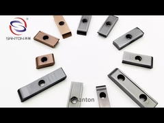 K15 Fine Grain WC Chèn Gia công Gang nguội 91.5HRA Mảnh dao phay cacbua