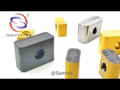 Máy cắt chip thép đúc và rèn chèn cacbua vonfram 90.4 HRA ISO14001