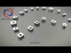 Nhập khẩu thay thế thông qua loạt hạt dao Chèn cacbua vonfram chính xác cường độ cao