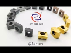 Độ cứng màu đỏ tốt K25 Phay trục khuỷu Xi măng chèn cacbua 92HRA