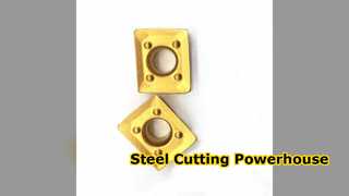 CrTiAIN cacbua chèn để hoàn thiện thép