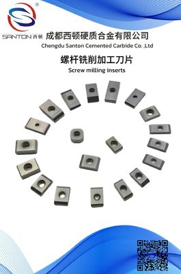 Mua Screw Milling Series Blades Thermal Shock Carbide Milling Tool Inserts Impact Resistant online manufacture