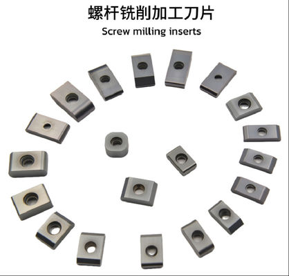 Giá tốt Mảnh dao phay cacbua K30-K40 cho thép không gỉ và gang với độ bền và độ dẻo dai cao trực tuyến