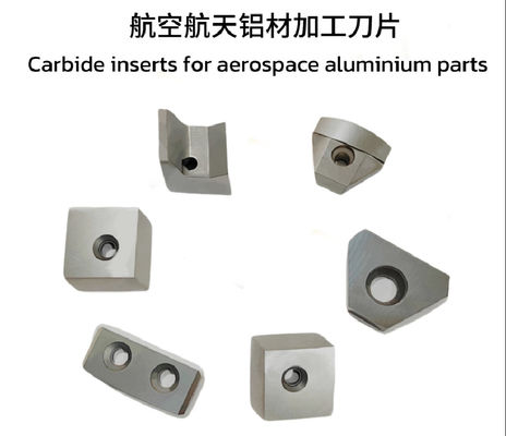 Giá tốt 3200 TRS Chống nhiệt độ cao Carbide Inserts For Aerospace Aluminum Turning Inserts Chống mài mòn cao K10 trực tuyến
