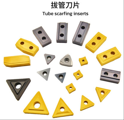 Giá tốt Various Types High-performance CVD/PVD Coated Cemented Carbide Inserts For Tube Scraping Needs trực tuyến